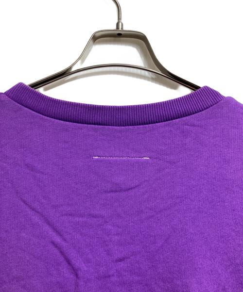 MM6 Maison Margiela（エムエムシックスメゾンマルジェラ）MM6 Maison Margiela (エムエムシックスメゾンマルジェラ) スウェット/Sweatshirt パープル サイズ:Sの古着・服飾アイテム