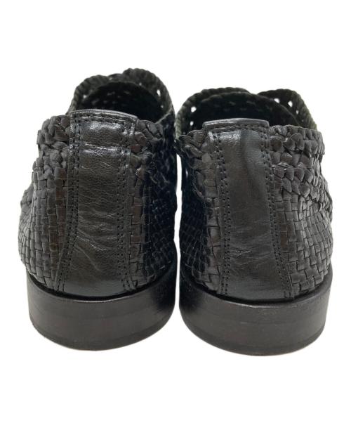 HENDER SCHEME（エンダースキーマ）Hender Scheme (エンダースキーマ) メッシュレザーシューズ ブラック サイズ:4の古着・服飾アイテム