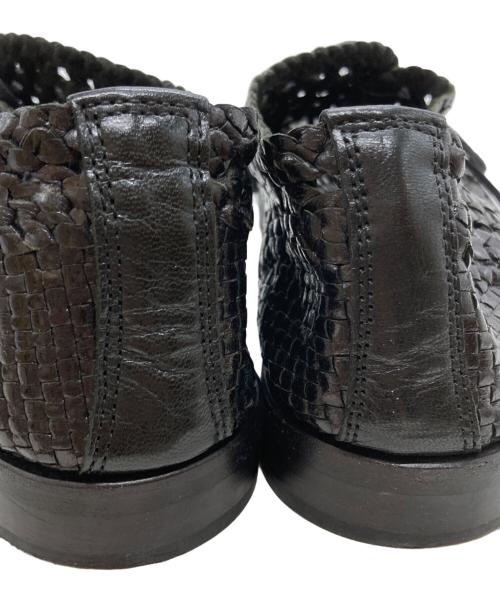 HENDER SCHEME（エンダースキーマ）Hender Scheme (エンダースキーマ) メッシュレザーシューズ ブラック サイズ:4の古着・服飾アイテム