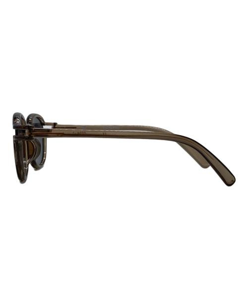 Piet Hein Eek（ピート・ヘイン・イーク）Piet Hein Eek (ピート・ヘイン・イーク) サングラス/sunglasses ブラウンの古着・服飾アイテム
