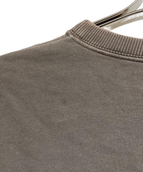 Saint Laurent Paris（サンローランパリ）Saint Laurent Paris (サンローランパリ) プリントスウェット/Printed sweatshirt ブラウン サイズ:Lの古着・服飾アイテム