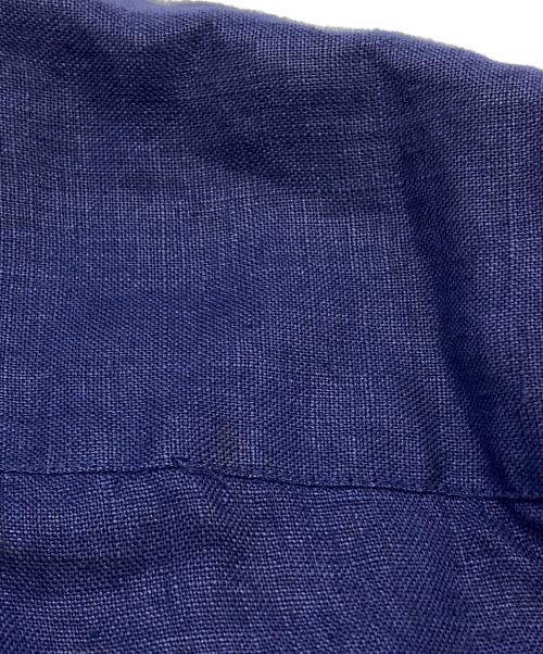 POLO RALPH LAUREN（ポロ・ラルフローレン）POLO RALPH LAUREN (ポロ・ラルフローレン) 90'S リネンスイングトップ/Linen Swing-Top Jacket ネイビー サイズ:XXLの古着・服飾アイテム