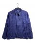 POLO RALPH LAUREN（ポロ・ラルフローレン）の古着「90'S リネンスイングトップ/Linen Swing-Top Jacket」｜ネイビー