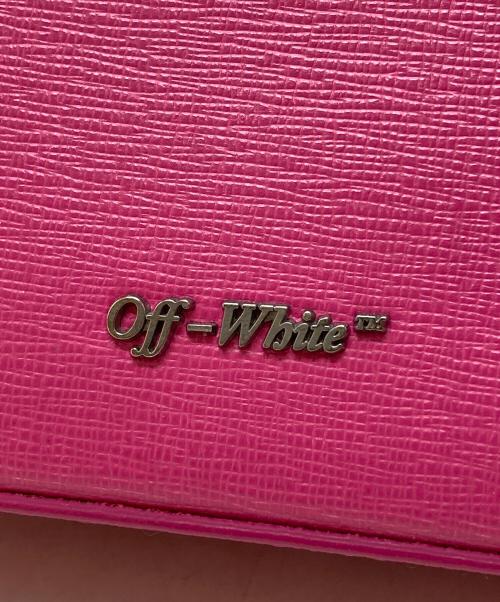 OFFWHITE（オフホワイト）OFFWHITE (オフホワイト) Diag Crossbody Bag ピンクの古着・服飾アイテム