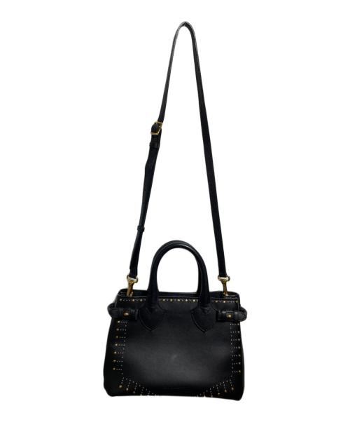BURBERRY（バーバリー）BURBERRY (バーバリー) 2WAYスタッズバッグ/Studded bag ブラックの古着・服飾アイテム