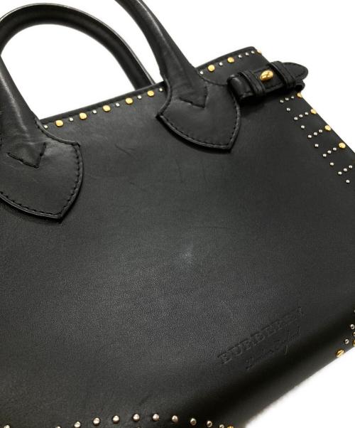 BURBERRY（バーバリー）BURBERRY (バーバリー) 2WAYスタッズバッグ/Studded bag ブラックの古着・服飾アイテム