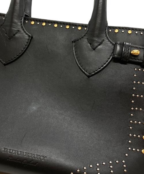 BURBERRY（バーバリー）BURBERRY (バーバリー) 2WAYスタッズバッグ/Studded bag ブラックの古着・服飾アイテム