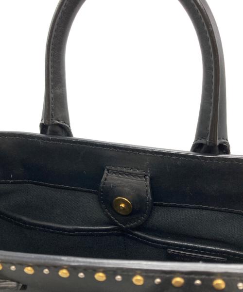 BURBERRY（バーバリー）BURBERRY (バーバリー) 2WAYスタッズバッグ/Studded bag ブラックの古着・服飾アイテム