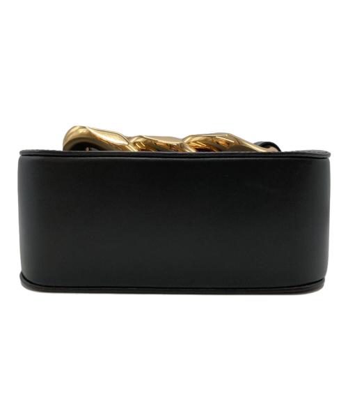 J.W.ANDERSON（ジェイダブリューアンダーソン）J.W.ANDERSON (ジェイダブリューアンダーソン) MINI CHAIN TOTE BAG/ミニチェーントートバッグ ブラックの古着・服飾アイテム