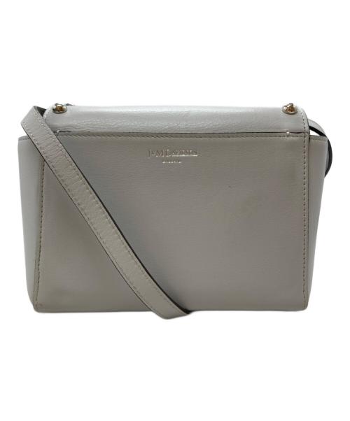 J&M DAVIDSON（ジェイ＆エム デヴィッドソン）J&M DAVIDSON (ジェイ＆エム デヴィッドソン) スタッズショルダーバッグ グレーの古着・服飾アイテム