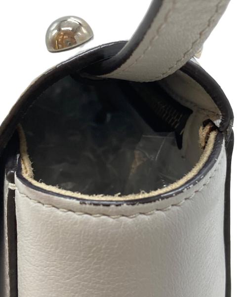 J&M DAVIDSON（ジェイ＆エム デヴィッドソン）J&M DAVIDSON (ジェイ＆エム デヴィッドソン) スタッズショルダーバッグ グレーの古着・服飾アイテム