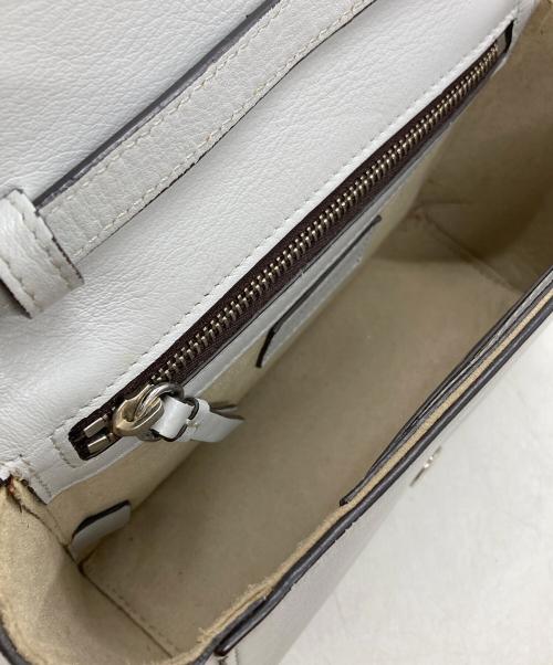 J&M DAVIDSON（ジェイ＆エム デヴィッドソン）J&M DAVIDSON (ジェイ＆エム デヴィッドソン) スタッズショルダーバッグ グレーの古着・服飾アイテム
