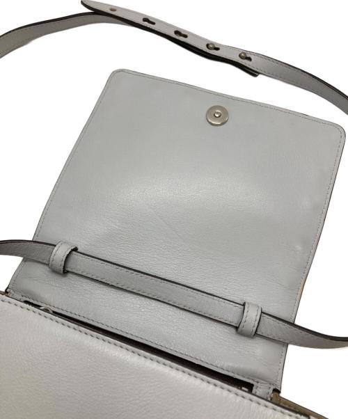 J&M DAVIDSON（ジェイ＆エム デヴィッドソン）J&M DAVIDSON (ジェイ＆エム デヴィッドソン) スタッズショルダーバッグ グレーの古着・服飾アイテム