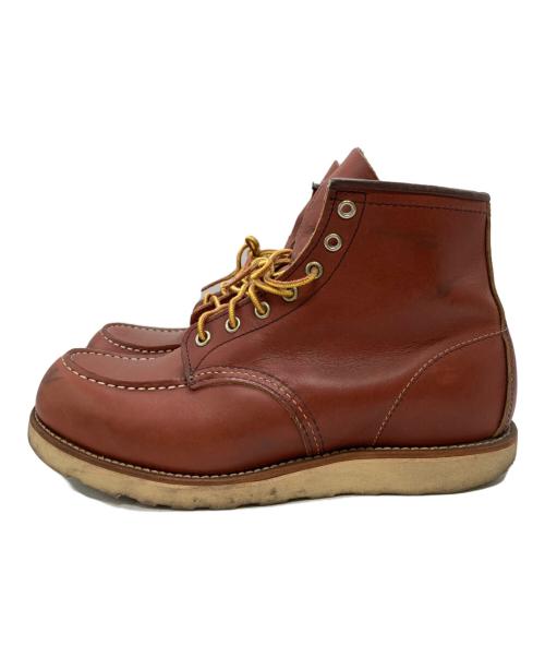 RED WING（レッドウィング）RED WING (レッドウィング) 6-inch Classic Moc/6インチ クラシックモック ブラウン サイズ:27の古着・服飾アイテム