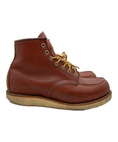 RED WING（レッドウィング）RED WING (レッドウィング) 6-inch Classic Moc/6インチ クラシックモック ブラウン サイズ:27の古着・服飾アイテム
