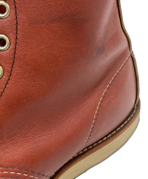 RED WING（レッドウィング）RED WING (レッドウィング) 6-inch Classic Moc/6インチ クラシックモック ブラウン サイズ:27の古着・服飾アイテム