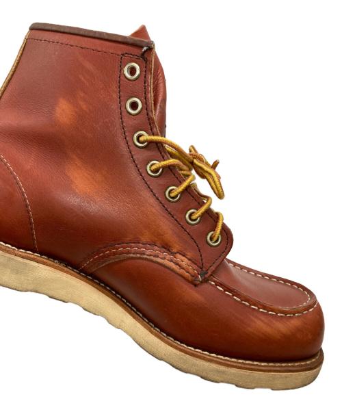 RED WING（レッドウィング）RED WING (レッドウィング) 6-inch Classic Moc/6インチ クラシックモック ブラウン サイズ:27の古着・服飾アイテム