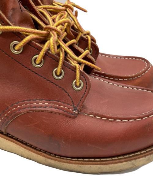 RED WING（レッドウィング）RED WING (レッドウィング) 6-inch Classic Moc/6インチ クラシックモック ブラウン サイズ:27の古着・服飾アイテム