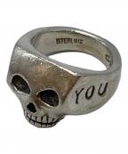 FLASHPOINTフラッシュポイント）の古着「JIM SKULL RING/ジムスカルリング」｜シルバー