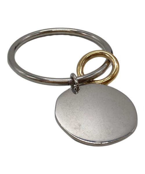JIL SANDER（ジルサンダー）JIL SANDER (ジルサンダー) サークルキーチャーム/Circle Key Charm シルバー×ゴールドの古着・服飾アイテム