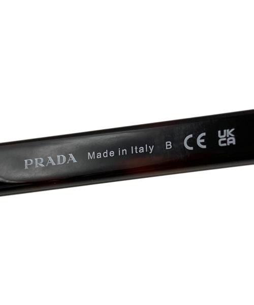 PRADA（プラダ）PRADA (プラダ) 伊達眼鏡/Eyewear ブラウン サイズ:52□20-150の古着・服飾アイテム