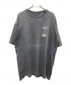stussyステューシー）の古着「80's クラウンロゴTee」｜グレー