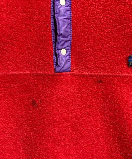 Patagonia（パタゴニア）Patagonia (パタゴニア) 80S シェルドシンチラジャケット/Shelled Synchilla Jacket レッド サイズ:Lの古着・服飾アイテム