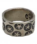 Cody Sandersonコディ・サンダーソン）の古着「NAVAJOスタースタンプリング/Star Stamp Ring」｜シルバー
