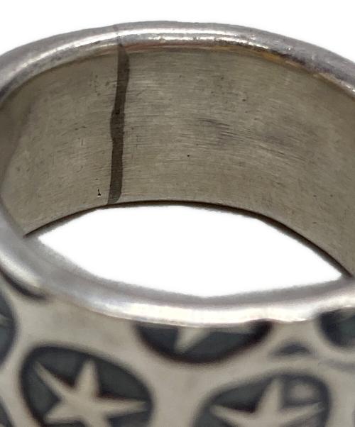 Cody Sanderson（コディ・サンダーソン）Cody Sanderson (コディ・サンダーソン) NAVAJOスタースタンプリング/Star Stamp Ring シルバー サイズ:なしの古着・服飾アイテム