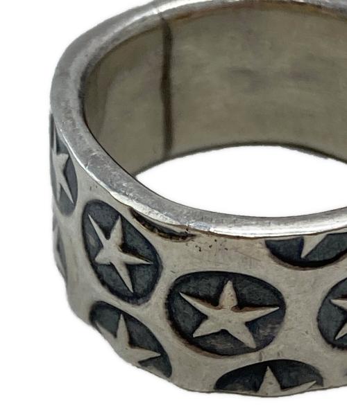Cody Sanderson（コディ・サンダーソン）Cody Sanderson (コディ・サンダーソン) NAVAJOスタースタンプリング/Star Stamp Ring シルバー サイズ:なしの古着・服飾アイテム