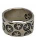 Cody Sanderson（コディ・サンダーソン）の古着「NAVAJOスタースタンプリング/Star Stamp Ring」｜シルバー