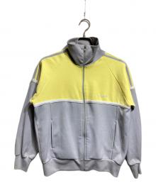 adidas Originals（アディダスオリジナル）の古着「トラックジャケット/Track jacket」｜グレー×イエロー