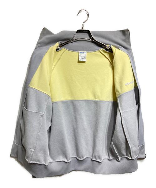 adidas Originals（アディダスオリジナル）adidas Originals (アディダスオリジナル) トラックジャケット/Track jacket グレー×イエロー サイズ:不明の古着・服飾アイテム