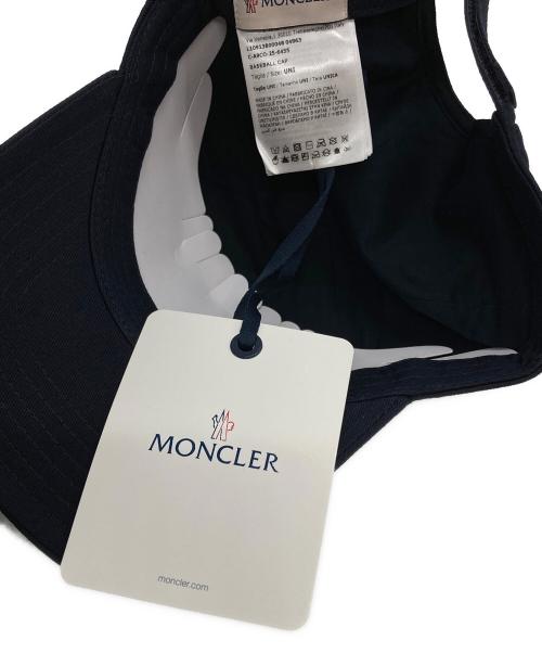 MONCLER（モンクレール）MONCLER (モンクレール) ベースボールキャップ/Baseball cap ネイビー サイズ:Freeの古着・服飾アイテム