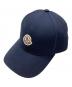 MONCLER（モンクレール）の古着「ベースボールキャップ/Baseball cap」｜ネイビー
