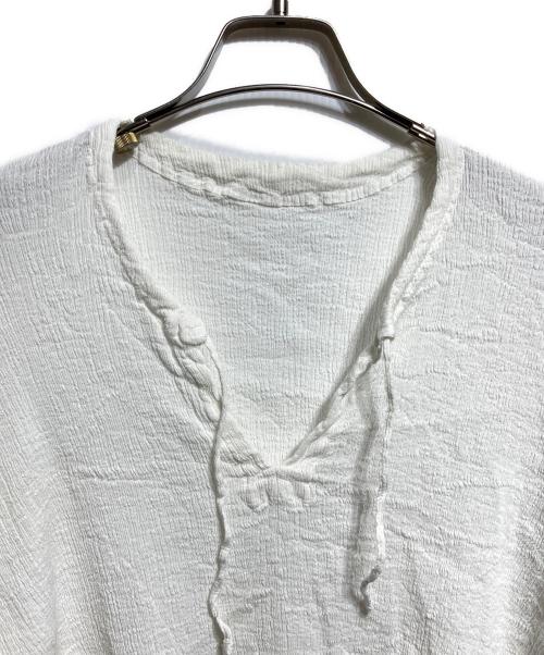 HaaT（ハート）HaaT (ハート) KYO CHIJIMIカットソー ホワイト サイズ:2の古着・服飾アイテム