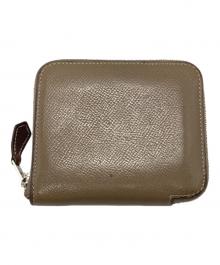 HERMES（エルメス）の古着「コンパクトウォレット」｜ベージュ
