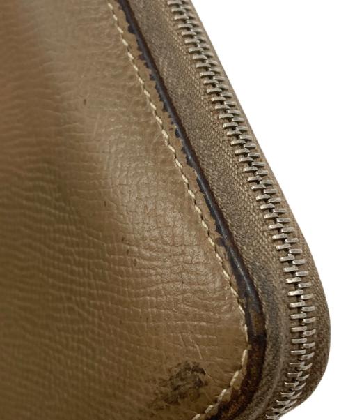 HERMES（エルメス）HERMES (エルメス) コンパクトウォレット ベージュの古着・服飾アイテム