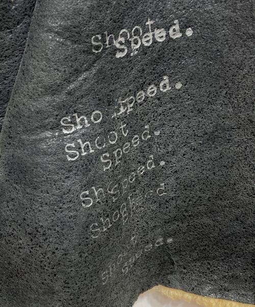 Hysteric Glamour（ヒステリックグラマー）Hysteric Glamour (ヒステリックグラマー) メッセージプリントムートンジャケット/Message-print shearling jacket グレー サイズ:Freeの古着・服飾アイテム