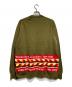 COMME des GARCONS SHIRT (コムデギャルソンシャツ) ジオメトリックパターンセーター/Geometric pattern sweater オリーブ サイズ:XL：28000円