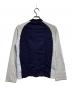 COMME des GARCONS HOMME PLUS (コムデギャルソンオムプリュス) ウール切替カーディガン/Wool-Panel Cardigan ネイビー サイズ:Free：23000円