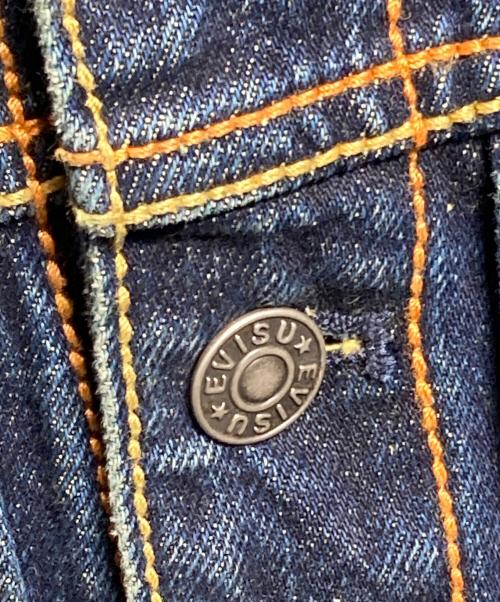 EVISU（エヴィス）EVISU (エヴィス) GDC (ジーディーシー) WASHED TYPE 2 DENIM JACKET インディゴ サイズ:Ｌの古着・服飾アイテム