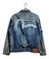 EVISU (エヴィス) GDC (ジーディーシー) WASHED TYPE 2 DENIM JACKET インディゴ サイズ:Ｌ：45000円