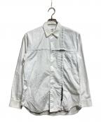 COMME des GARCONS SHIRTコムデギャルソンシャツ）の古着「カッティングデザインインシャツ」｜ホワイト