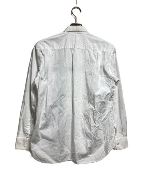 COMME des GARCONS SHIRT（コムデギャルソンシャツ）COMME des GARCONS SHIRT (コムデギャルソンシャツ) カッティングデザインインシャツ ホワイト サイズ:ＸＳの古着・服飾アイテム