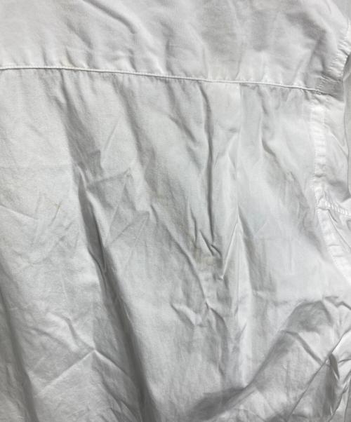 COMME des GARCONS SHIRT（コムデギャルソンシャツ）COMME des GARCONS SHIRT (コムデギャルソンシャツ) カッティングデザインインシャツ ホワイト サイズ:ＸＳの古着・服飾アイテム