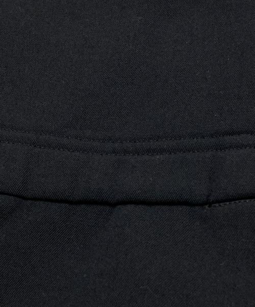 COMME des GARCONS（コムデギャルソン）COMME des GARCONS (コムデギャルソン) 内ポリエステルウールラップスカート/Polyester-wool wrap skirt ブラック サイズ:Sの古着・服飾アイテム