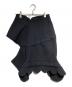 COMME des GARCONS（コムデギャルソン）の古着「内ポリエステルウールラップスカート/Polyester-wool wrap skirt」｜ブラック