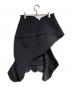 COMME des GARCONS (コムデギャルソン) 内ポリエステルウールラップスカート/Polyester-wool wrap skirt ブラック サイズ:S：28000円