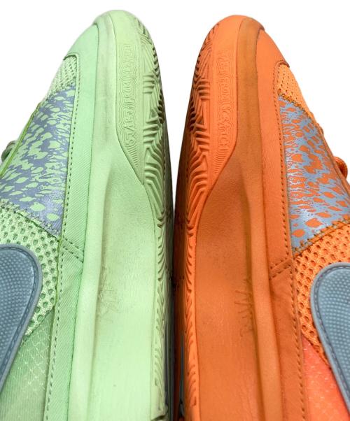 NIKE（ナイキ）NIKE (ナイキ) スニーカー グリーン×オレンジ サイズ:27cmの古着・服飾アイテム